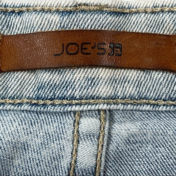 Joes JD size W 31 light wash skinny jeans with a tie dye/bleach dye type design - Picture 11 of 16
